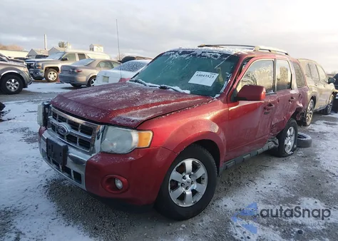 2012 Ford Escape Limited from USA, damaged, VIN 1FMCU0E76CKB33180